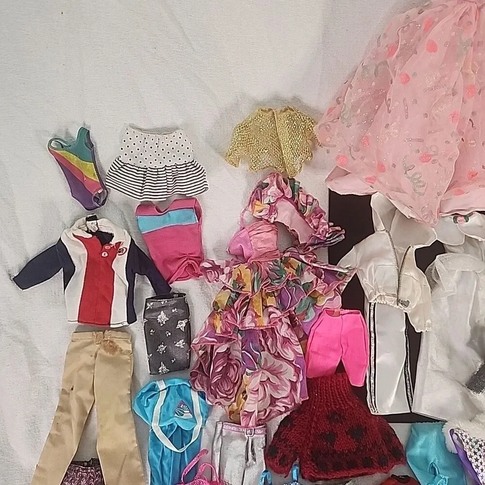 Barbie Clothing, Acc, Parts Ken 150+ Piece Diverse Lot Over $1000 1960s-? VNTG